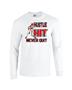 Epic Baseball Hustle Long Sleeve Cotton Graphic T-Shirts