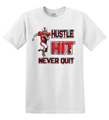 Epic Adult/Youth Football Hustle Cotton Graphic T-Shirts