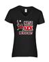 Epic Ladies Soccer Hustle V-Neck Graphic T-Shirts