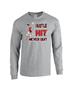 Epic Volleyball Hustle Long Sleeve Cotton Graphic T-Shirts
