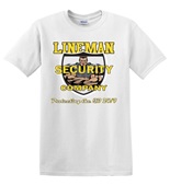 Epic Adult/Youth Lineman Security Cotton Graphic T-Shirts