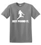 Epic Adult/Youth Just Pound It Dark Cotton Graphic T-Shirts