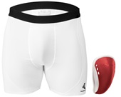 Mueller Flex Shield Support Shorts w/Cup