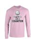 Epic Volleyball Champ Long Sleeve Cotton Graphic T-Shirts