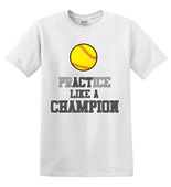 Epic Adult/Youth Softball Champion Cotton Graphic T-Shirts