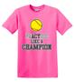 Epic Adult/Youth Softball Champion Cotton Graphic T-Shirts