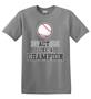 Epic Adult/Youth Baseball Champion Cotton Graphic T-Shirts