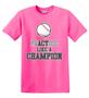 Epic Adult/Youth Baseball Champion Cotton Graphic T-Shirts