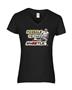 Epic Ladies Missile Whistle V-Neck Graphic T-Shirts