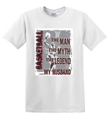 Epic Adult/Youth Legend, My Husband Cotton Graphic T-Shirts
