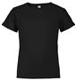 Youth Short Sleeve T Shirt, 5.5 oz Pre-Shrunk Cotton (Navy,Royal,Apple,Safety Orange,Red,Cardinal) EX6 - BLACK Primary
