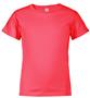 Youth 5.5 oz Pre-Shrunk Cotton Rib Collar Short Sleeve Tee Shirt- CO