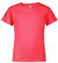 Youth Short Sleeve T Shirt, 5.5 oz Pre-Shrunk Cotton (Navy,Royal,Apple,Safety Orange,Red,Cardinal) F43 - WATERMELON Primary
