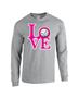Epic Volleyball Love Long Sleeve Cotton Graphic T-Shirts