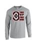 Epic 3 up 3 down - Bb Long Sleeve Cotton Graphic T-Shirts