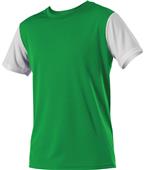 Soccer Jersey Youth (YL - Light Maroon), (YM - Black) Contrasting-Sleeve 