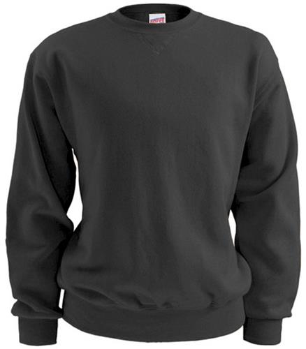Soffe Adult & Youth Heavy Weight Sweatshirts 001 BLACK 