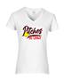 Epic Ladies Pitches Be Crazy V-Neck Graphic T-Shirts