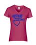 Epic Ladies Hey Blue! V-Neck Graphic T-Shirts