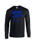 Epic Hey Blue! Long Sleeve Cotton Graphic T-Shirts