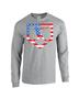 Epic Star Spangled hit Long Sleeve Cotton Graphic T-Shirts