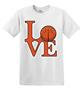 Epic Adult/Youth Basketball Love Cotton Graphic T-Shirts