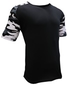 Epic Cool Performance Camo Sleeve Jersey T Shirt (13- Colors Avaliable)