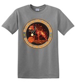 Epic Adult/Youth Fight in the Dog Cotton Graphic T-Shirts