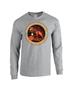 Epic Fight in the Dog Long Sleeve Cotton Graphic T-Shirts
