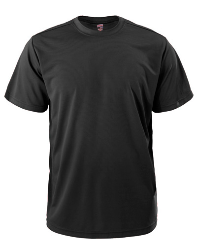 Soffe Adult Short Sleeve Dri Tee Shirts 001 - BLACK 