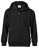 Soffe Youth Classic Zip Hooded Sweatshirt B9078