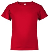 Delta Dri Youth 30/1's Retail Fit Short Sleeve T Shirt (YS - Cardinal or Red)