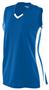 Girls' Wicking Mesh Sleeveless Volleyball/Basketball Jersey ROYAL/ WHITE Primary
