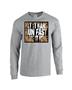Epic Make it home Long Sleeve Cotton Graphic T-Shirts