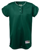 Womens Girls 2-Button Designated Hitter Softball Jersey
