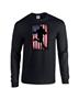 Epic Football Flag Long Sleeve Cotton Graphic T-Shirts