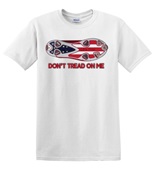 Epic Adult/Youth Don't tread on me Cotton Graphic T-Shirts