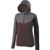 Womens Zippered Pockets Hooded Jacket (Grey w/Forest,Grey,Maroon,Navy,Royal)