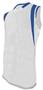 WHITE/ROYAL TRIM