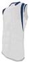 WHITE/NAVY TRIM