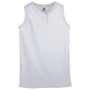 Under Armour Adult & Youth 6-Faux Button Sleeveless Baseball Jersey