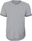 Adult Youth Double Knit Full Button Baseball Jerseys