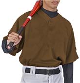 Adult Youth Oversized Pro Mesh One Button Baseball Jerseys