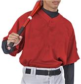 Adult Youth Oversized Pro Mesh One Button Baseball Jerseys