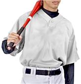 Adult Youth Oversized Pro Mesh One Button Baseball Jerseys