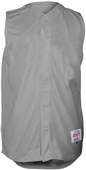 Adult Full Button-Up Premium Sleeveless Baseball Jerseys