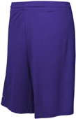 Adult 9" Inseam Polyester Performance Athletic Shorts No Pockets