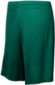 Adult 9" Inseam Polyester Performance Athletic Shorts No Pockets