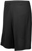 Adult 9" Inseam Polyester Performance Athletic Shorts No Pockets