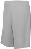 Adult 9" Inseam Polyester Performance Athletic Shorts No Pockets